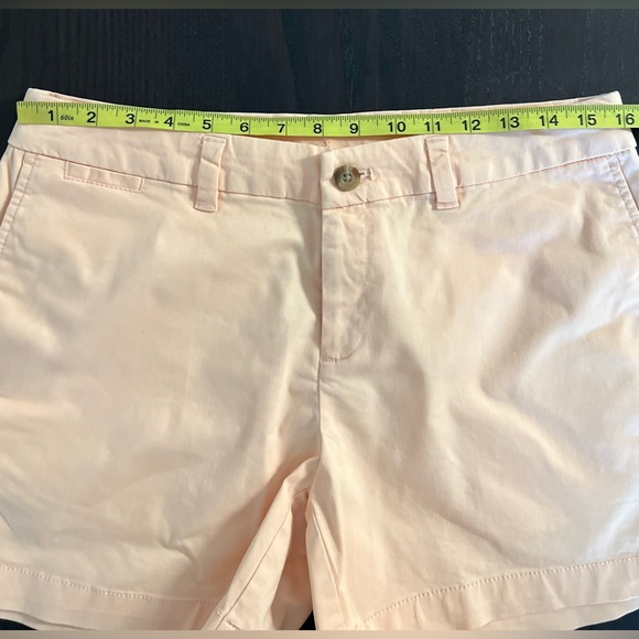 Ladies’ Light Peach Cotton Shorts Size 10 - Picture 4 of 6